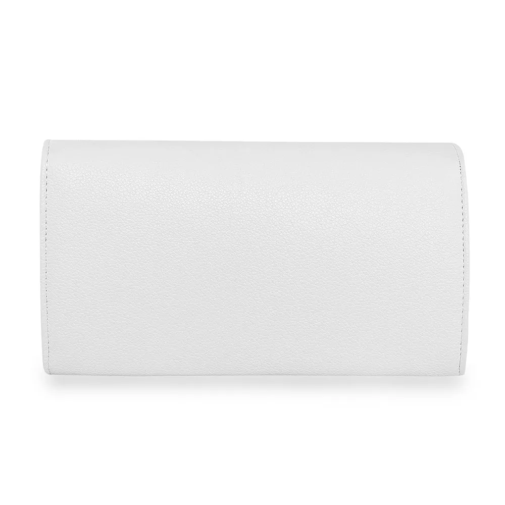 Accessorize London Women's Faux Leather Clean Bar Clutch