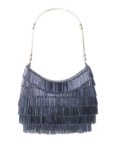 Anthracite Shimmer Bestie Shoulder Bag