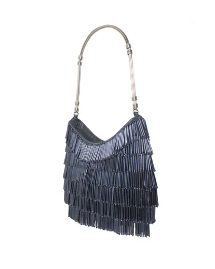 Anthracite Shimmer Bestie Shoulder Bag