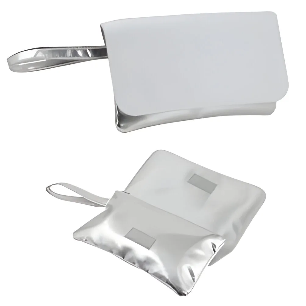 Bags & Wallets - Handbag with Strap - Silver