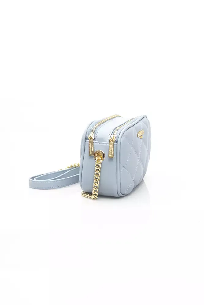 Baldinini Trend Light Blue Polyethylene Women Shoulder Bag