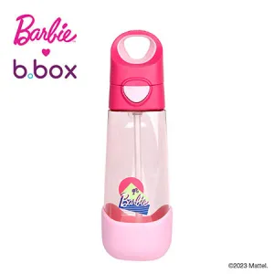 b.box Drink Bottle w/ Straw Lid - Barbie (600ml)