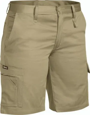 Bisley Women's - Drill Light Weight Utility Short - Khaki (BSHL1999)