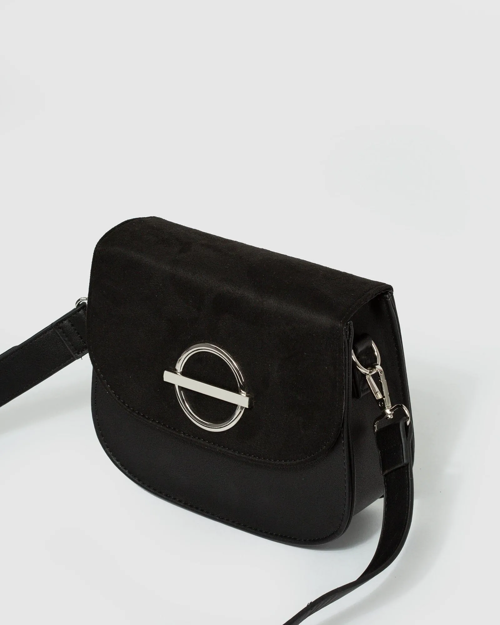 Black Jacie Crossbody Bag