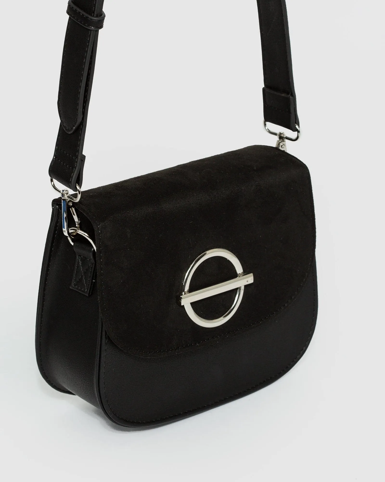 Black Jacie Crossbody Bag