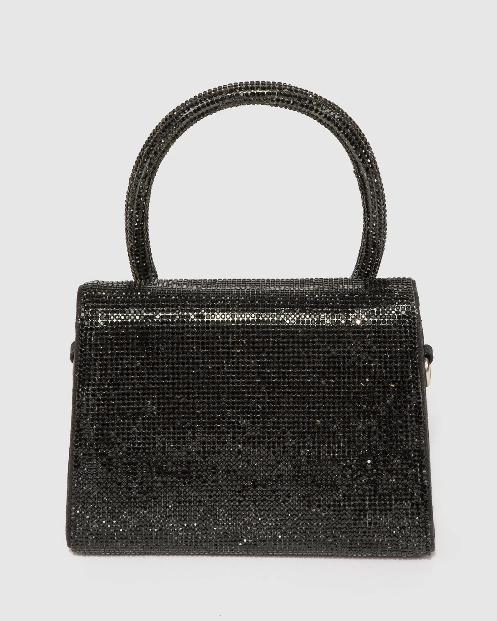 Black Kiki Crystal Bag