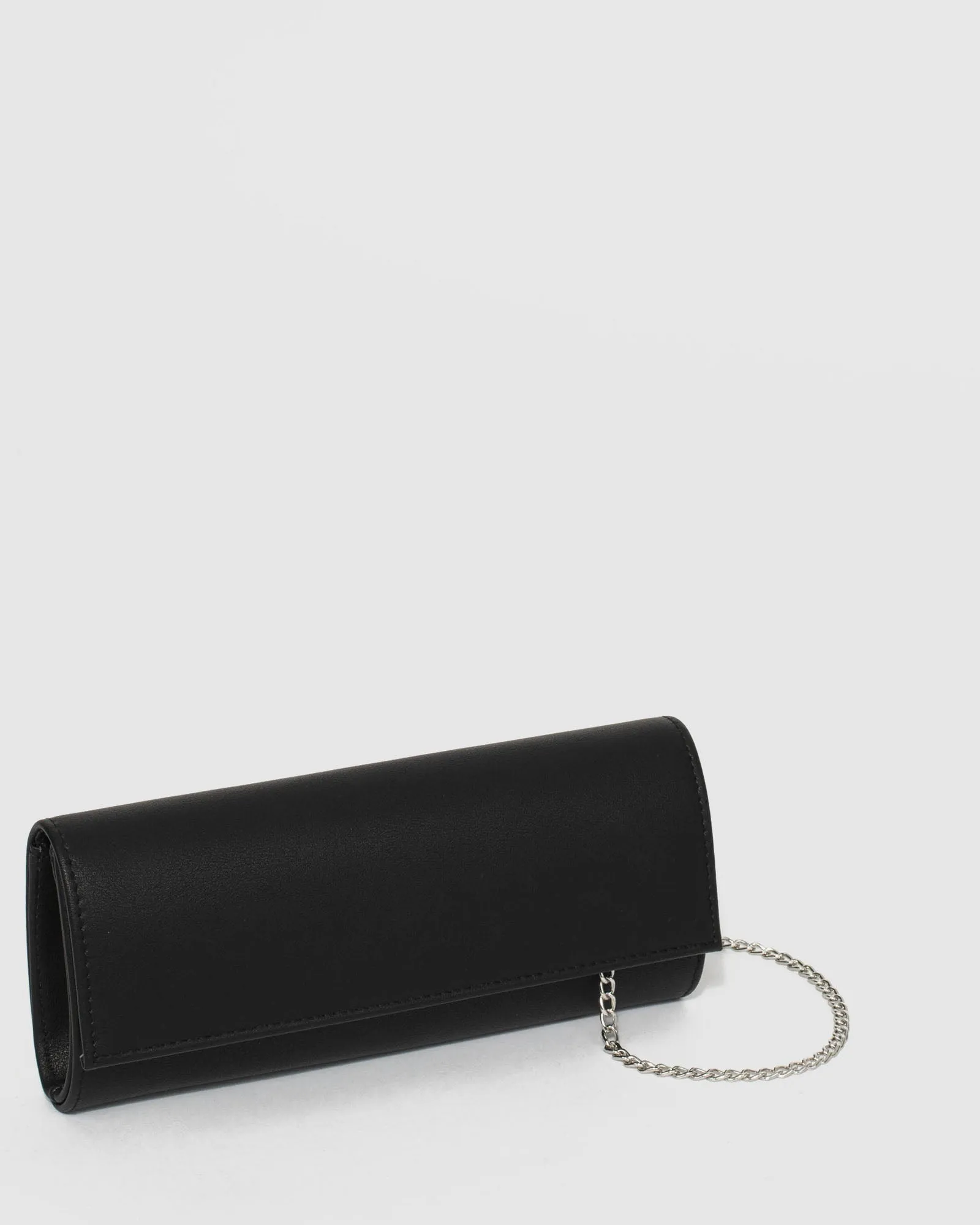 Black Nolene Plain Clutch Bag Bag