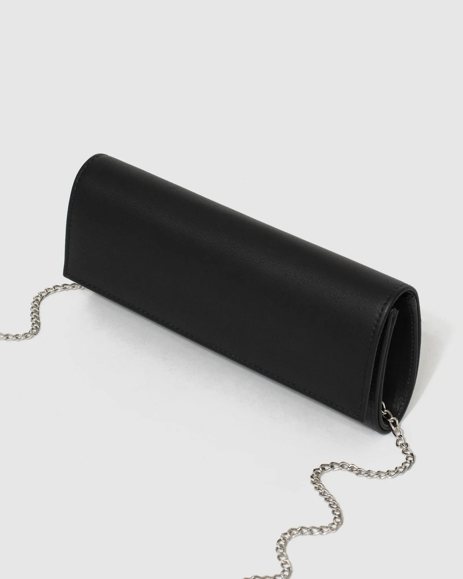 Black Nolene Plain Clutch Bag Bag