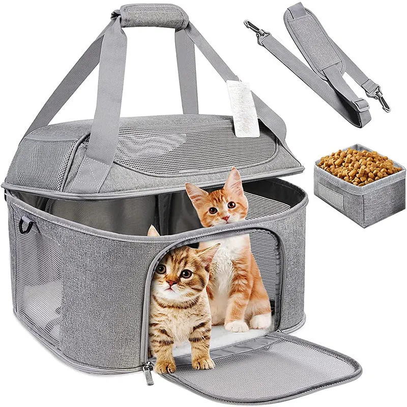 Breathable Transparent Carrier Backpack Handbag Shoulder Bag In One For Cats Dogs Pets