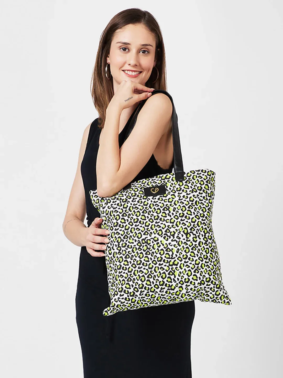 Caprese Karel Tote Medium Lime Green