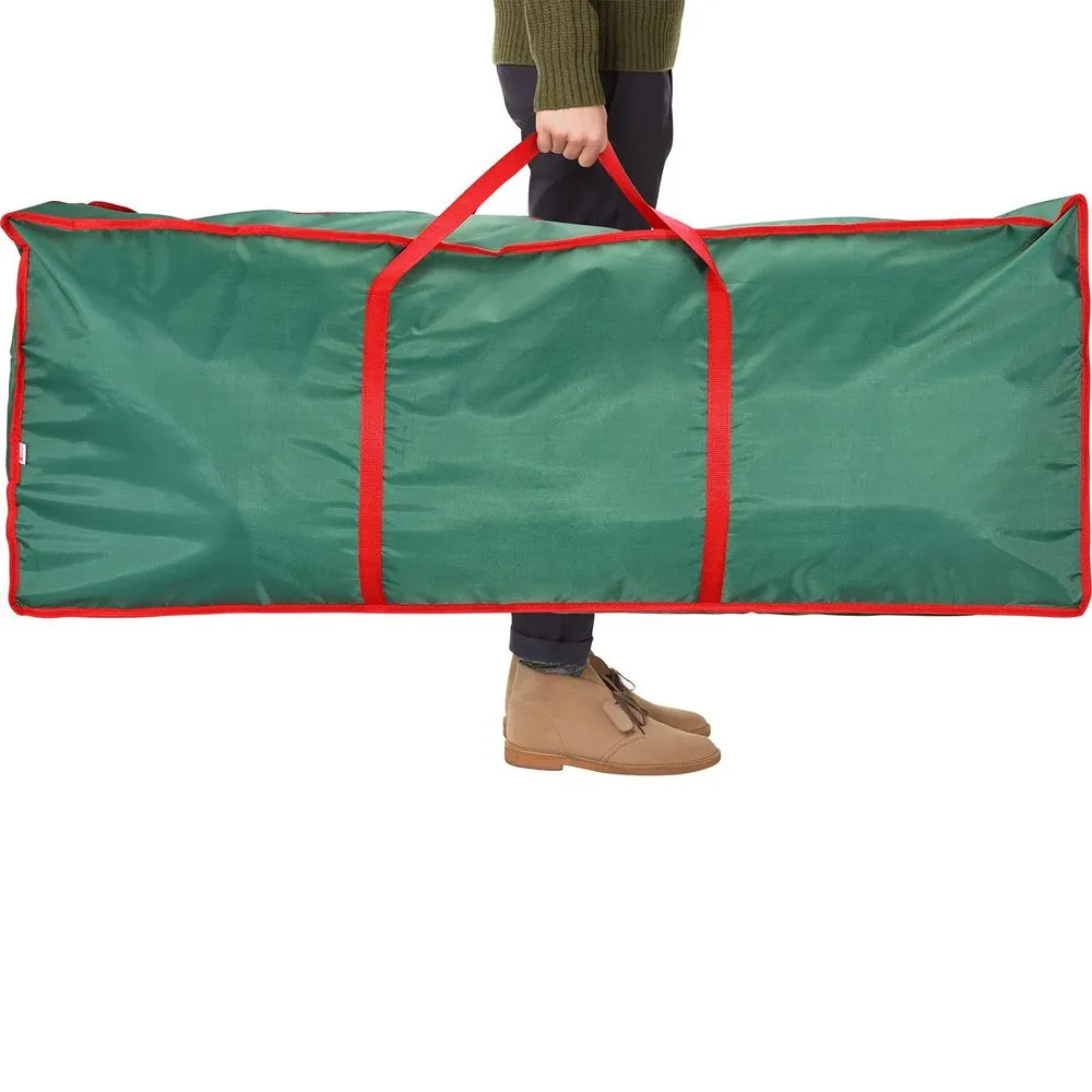 Christmas Storage Bag Green Fabric 125x30x50cm