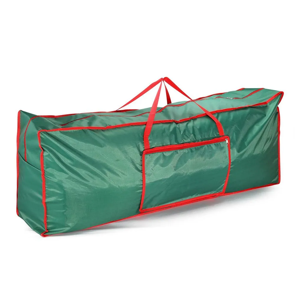 Christmas Storage Bag Green Fabric 125x30x50cm