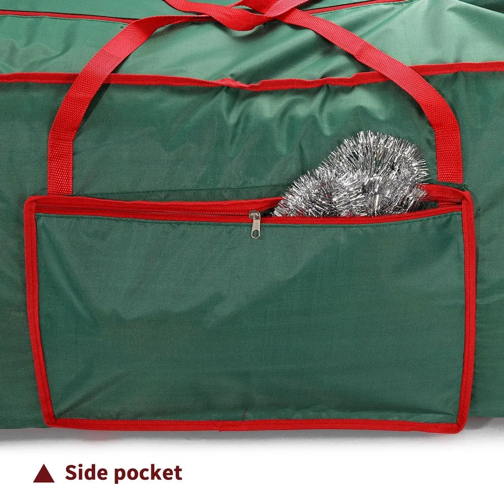 Christmas Storage Bag Green Fabric 125x30x50cm