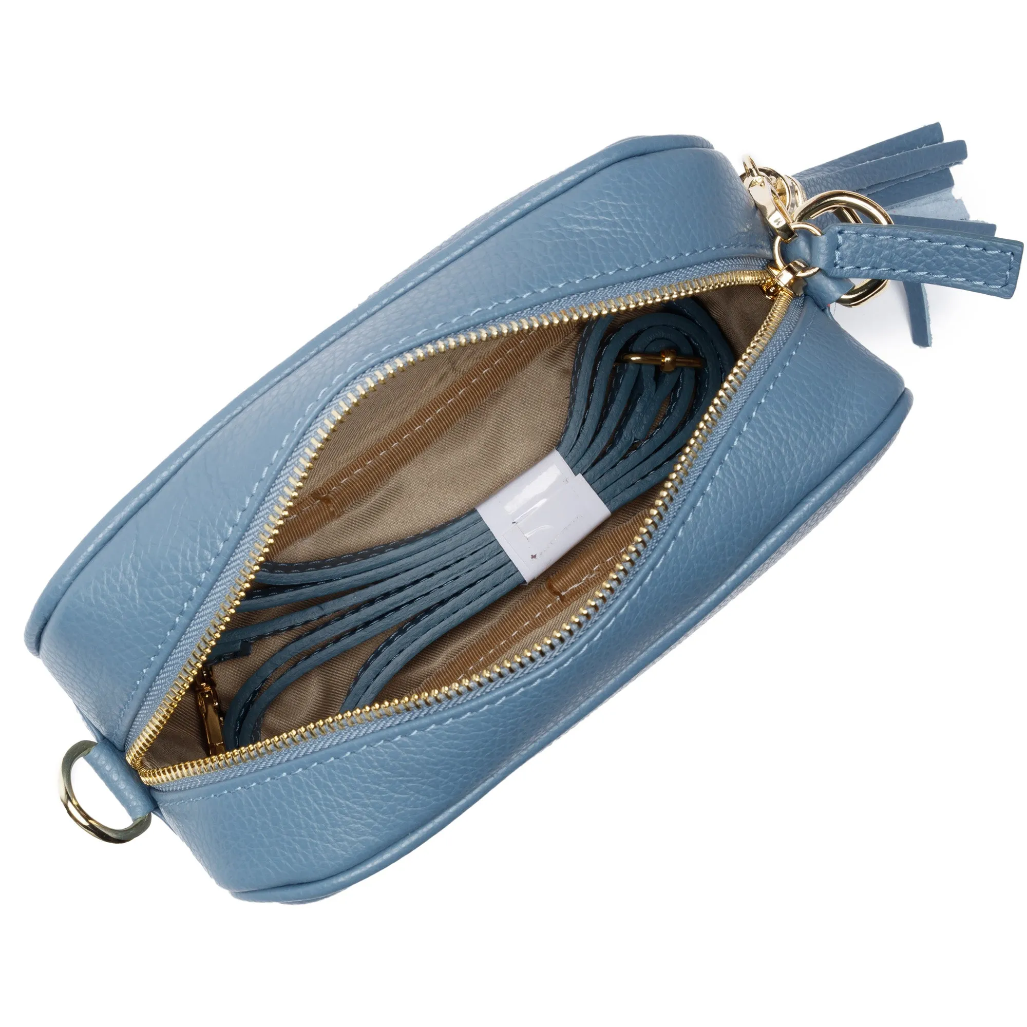 Crossbody Tassel Light Blue