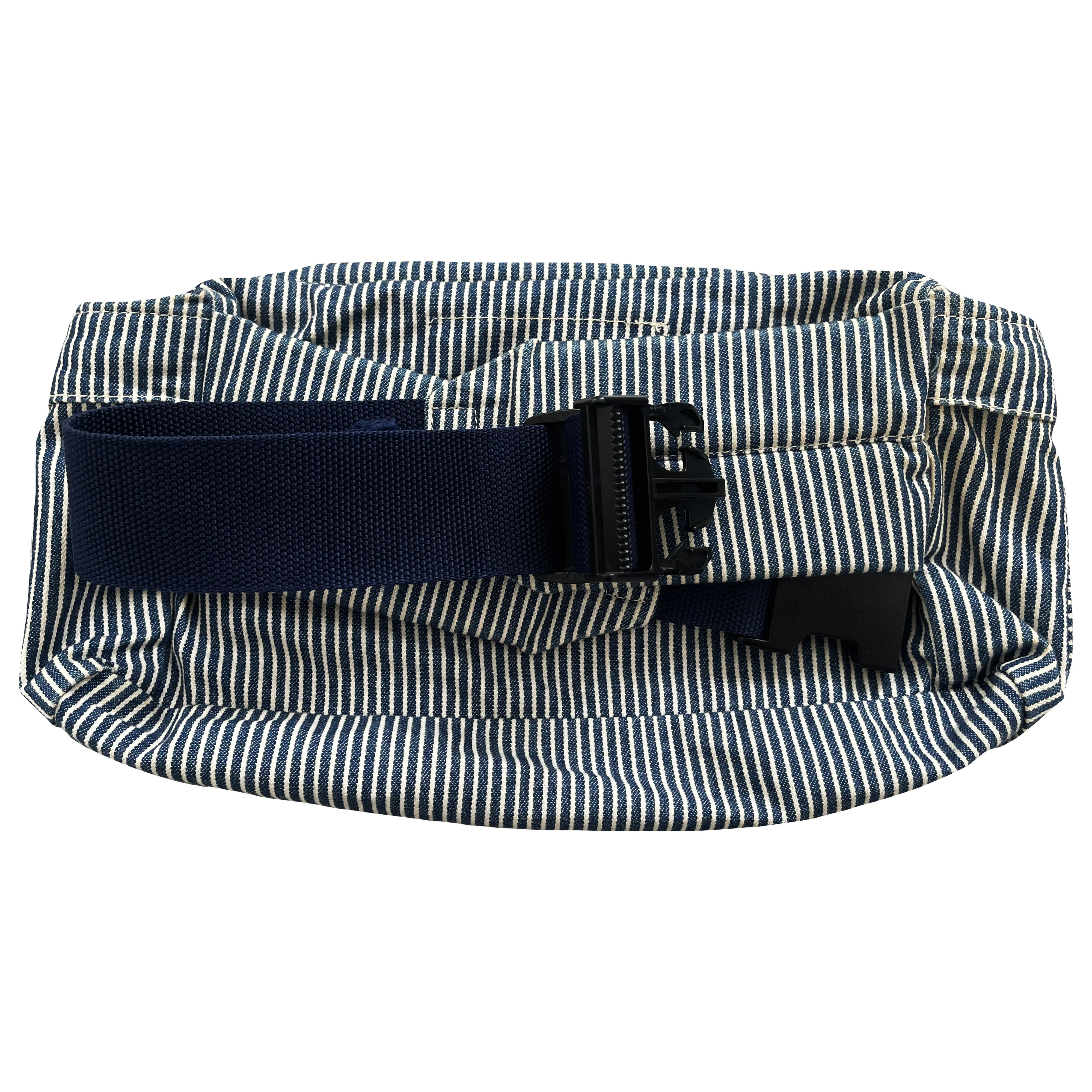 Evisu Hickory Pinstripe Multipocket Side Bag