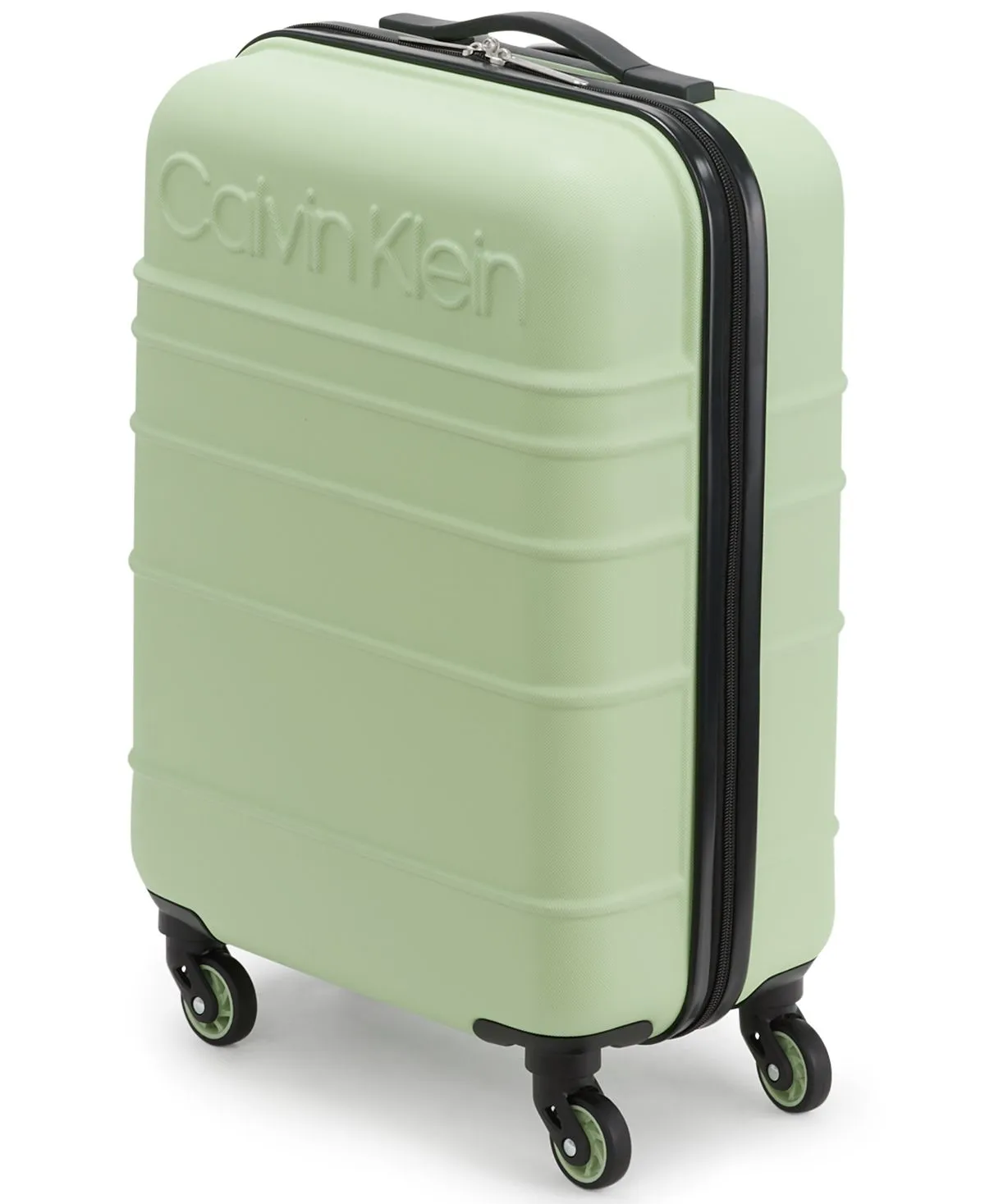 fillmore 3-Piece Calvin Klein Hard Side Suitcase Set Green