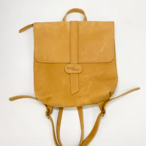 Gia leather tan napsak