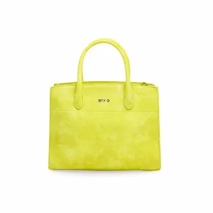 Green Formal Hand Bag P36134