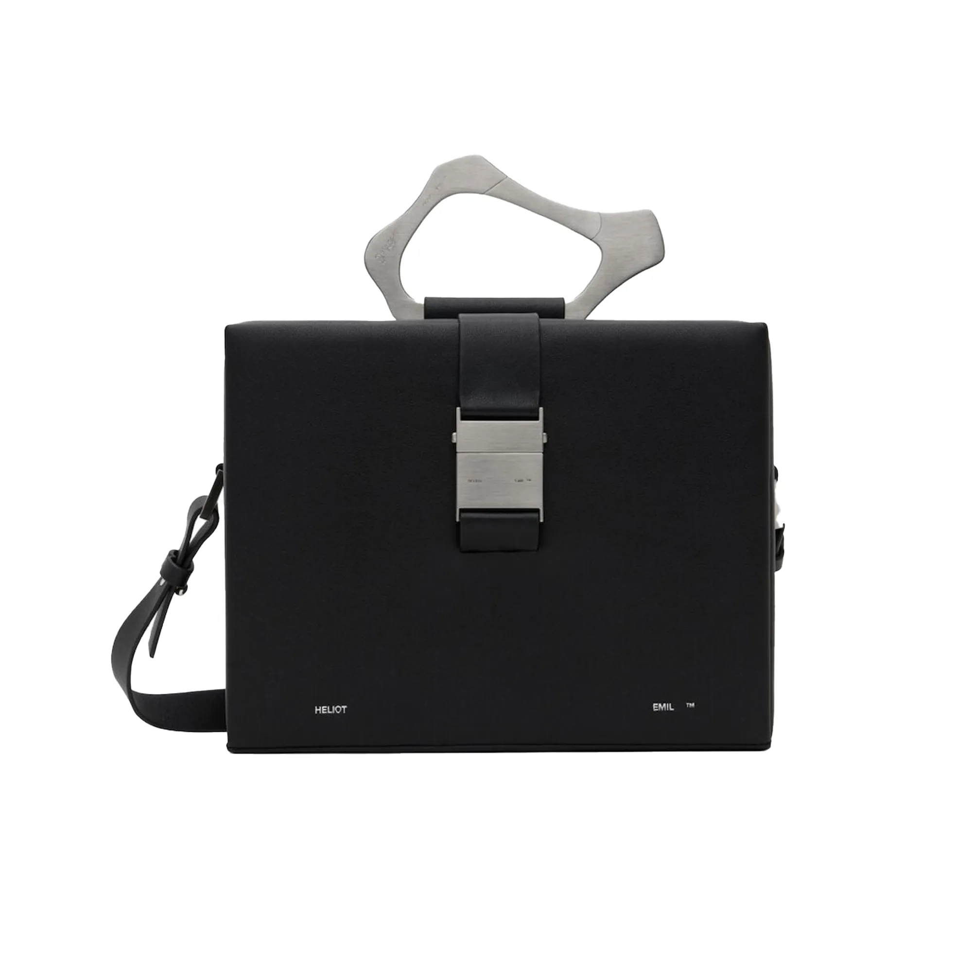 Heliot Emil Excluse Large Box Bag Black