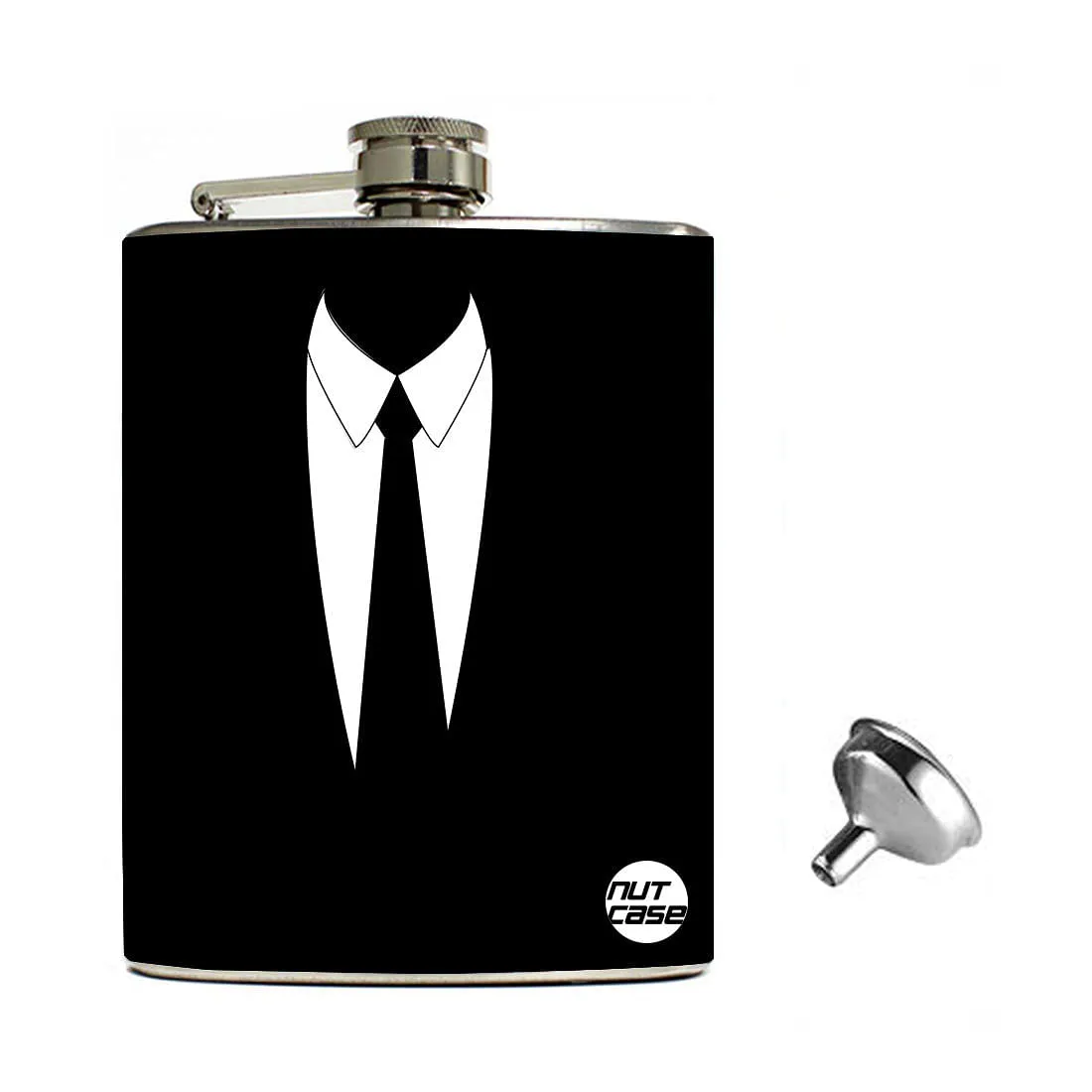 Hip Flask Gift Box -Hip Flasks For Men- Suit Up