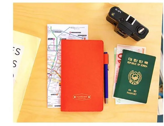 Korean Passport Organizer