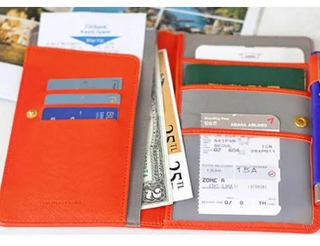 Korean Passport Organizer