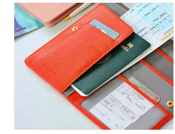 Korean Passport Organizer