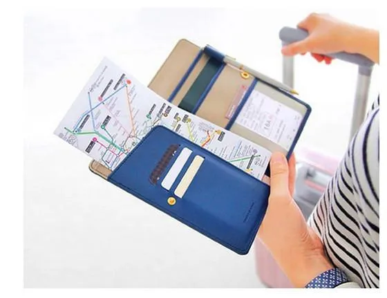 Korean Passport Organizer