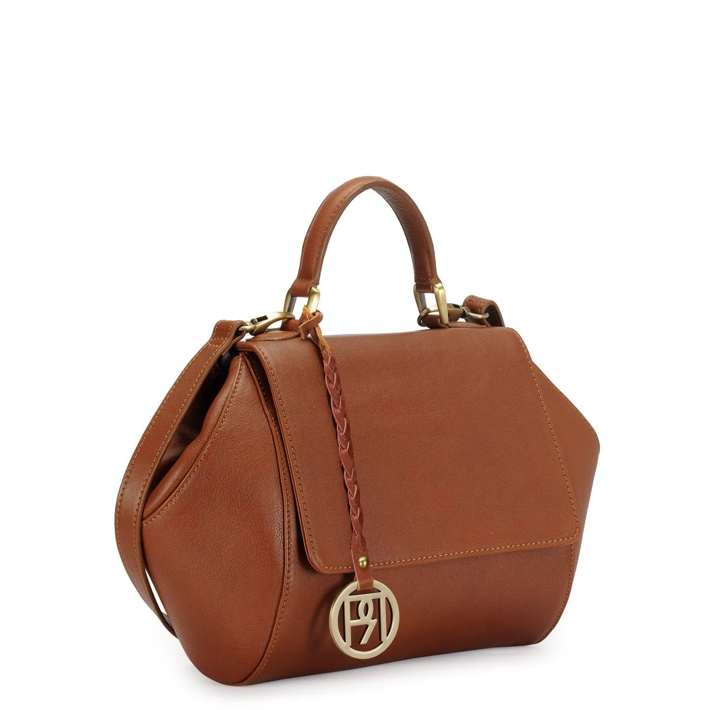 Leather Satchel Bag - PR1064