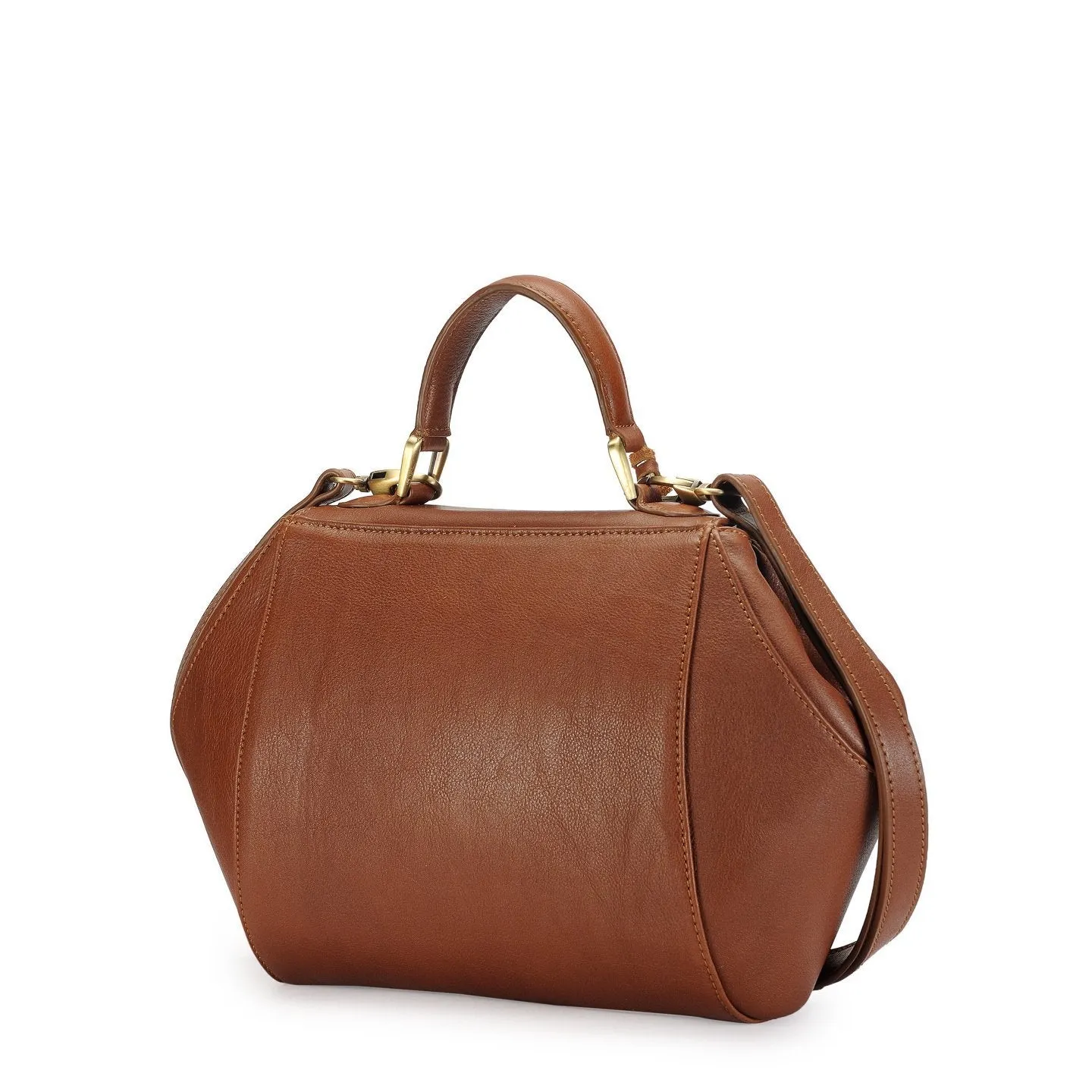 Leather Satchel Bag - PR1064