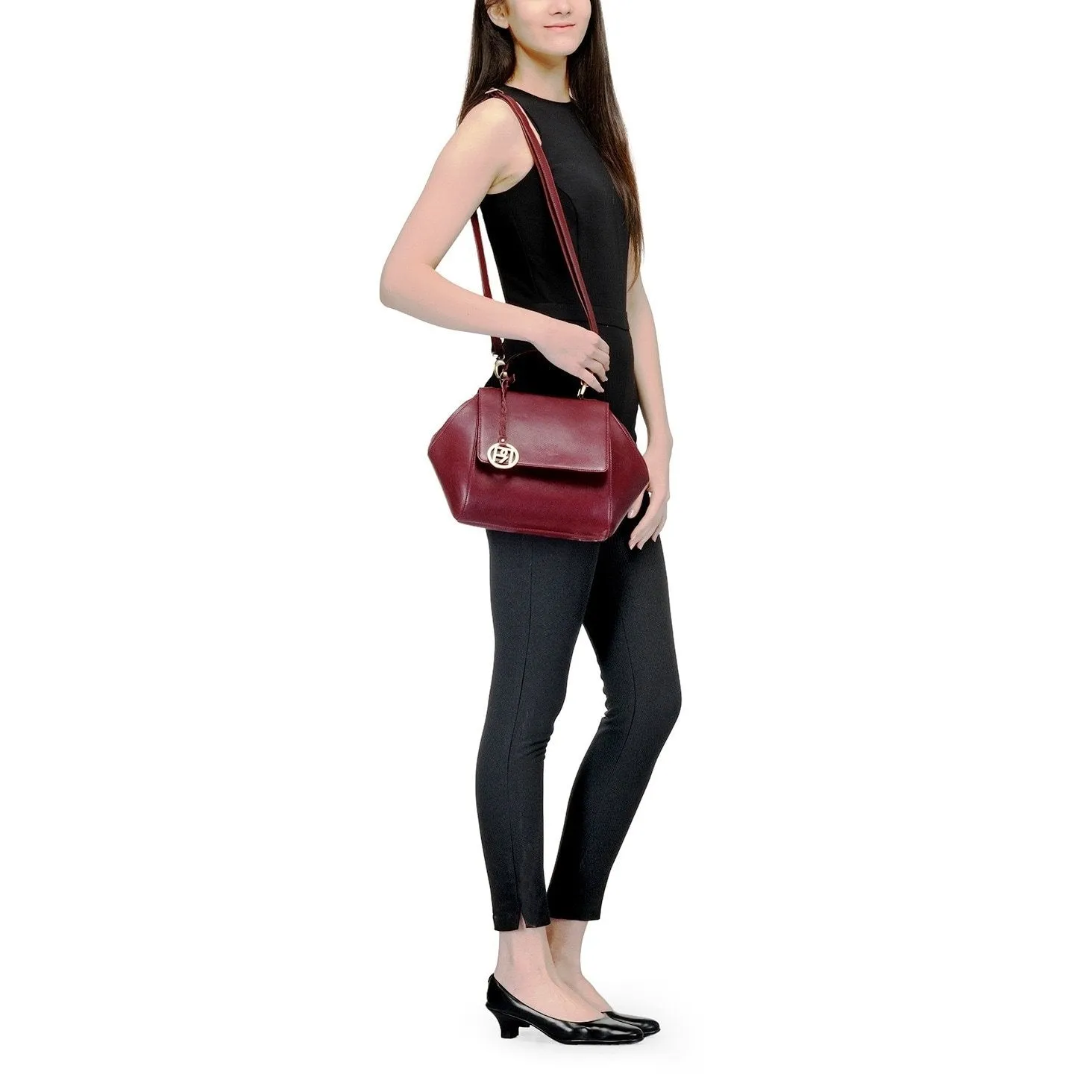 Leather Satchel Bag - PR1064