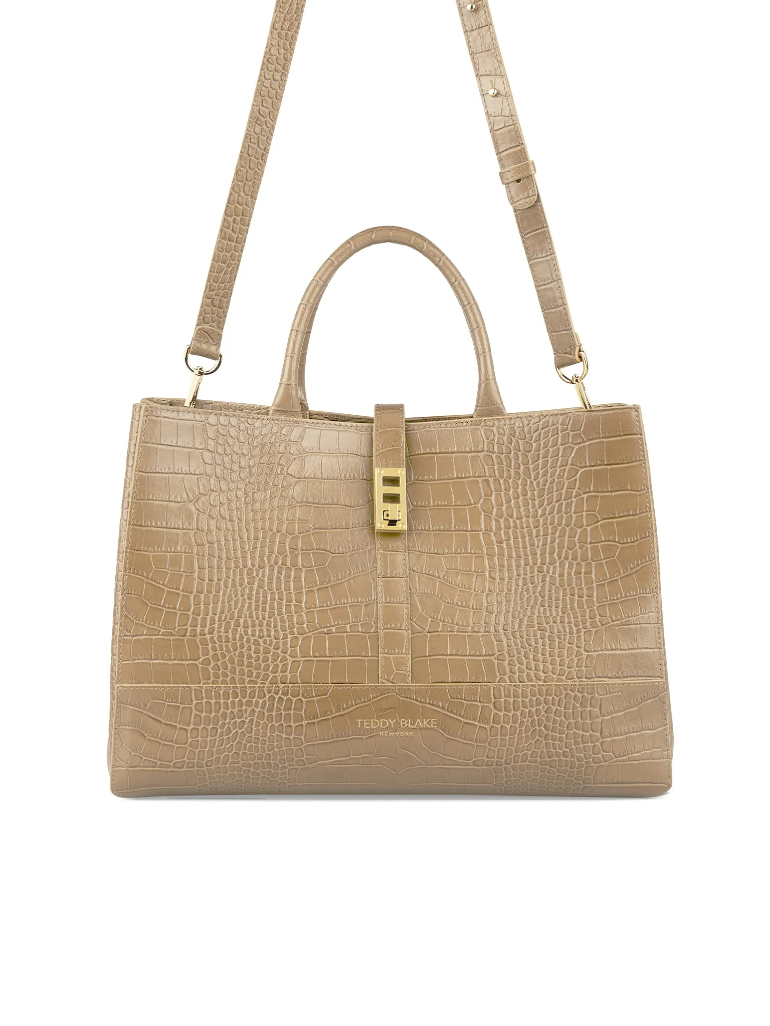 Lola Croco 15" - Light Beige