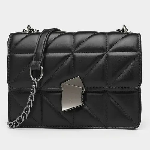 Luxury Handbags Women Rhombic Crossbody Bags Chain Small Messenger Bag