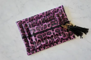 Makeup Junkie Bags Violet Leopardess