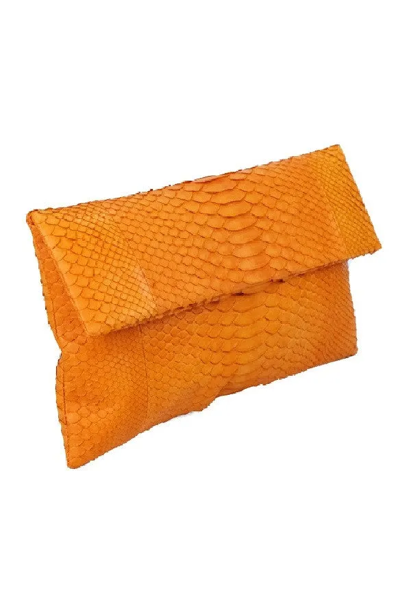 Mandalay Mandarin Foldover Clutch