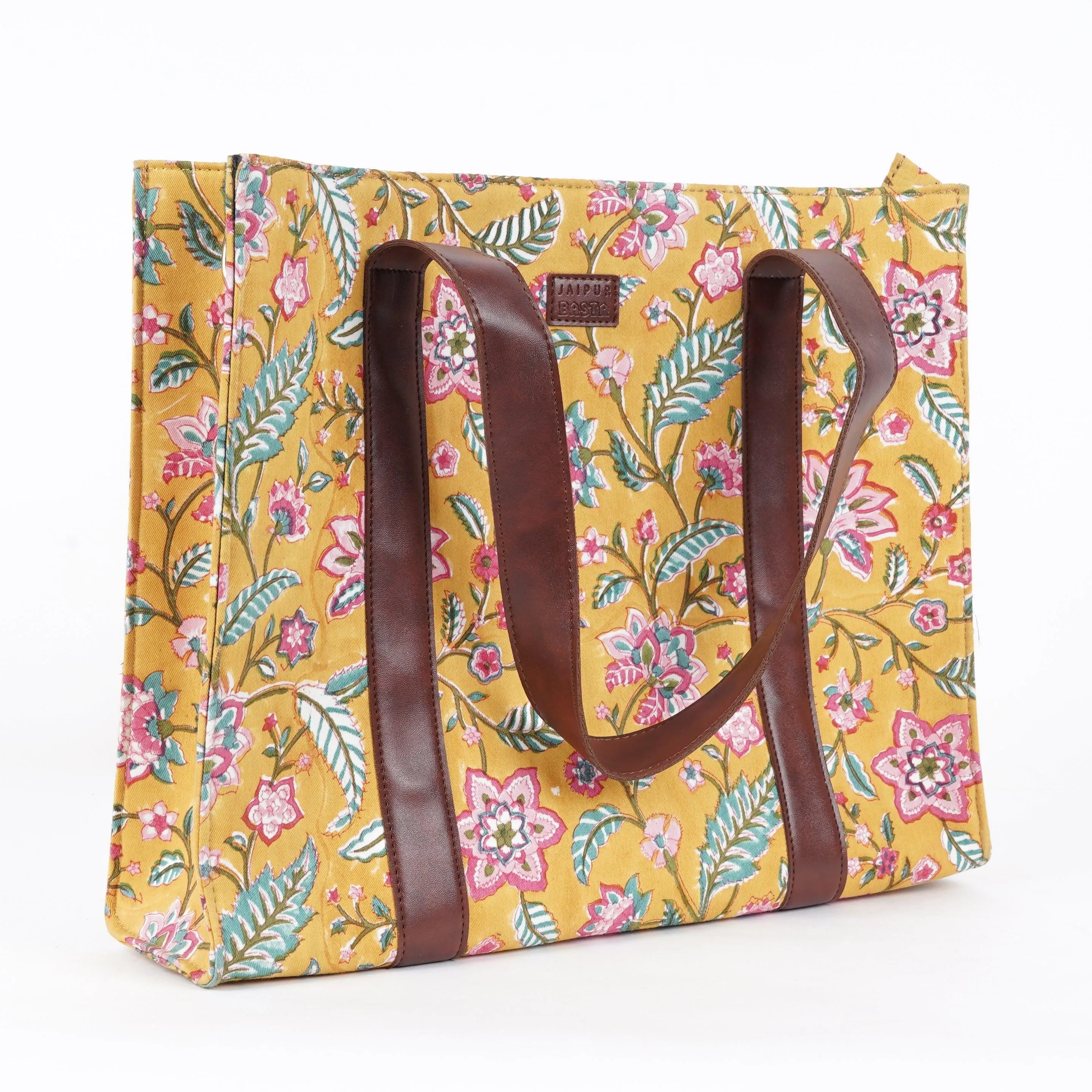 Mimosa Martini Structured Tote Bag