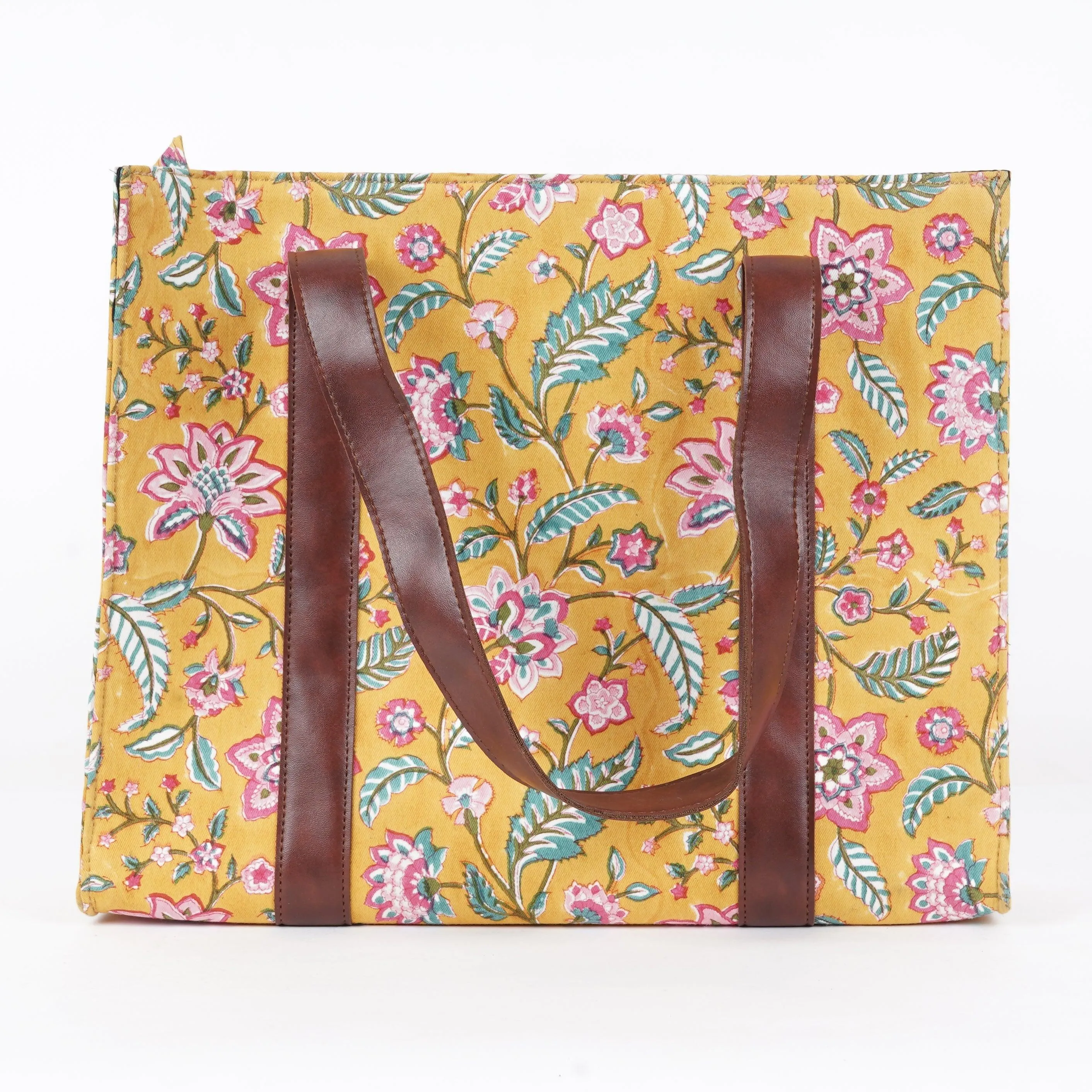 Mimosa Martini Structured Tote Bag