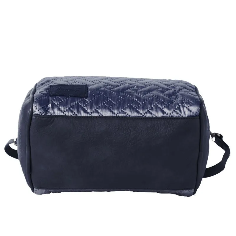 Mona B Handbag | Crossbody Bag | Stylish Vintage Shoulder Bags for Women: Naomi Navy