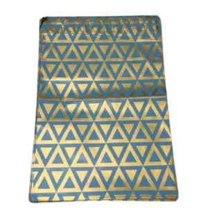 NEW 20 pcs elegant‎ Gold & Teal design poly mailer shipping bags