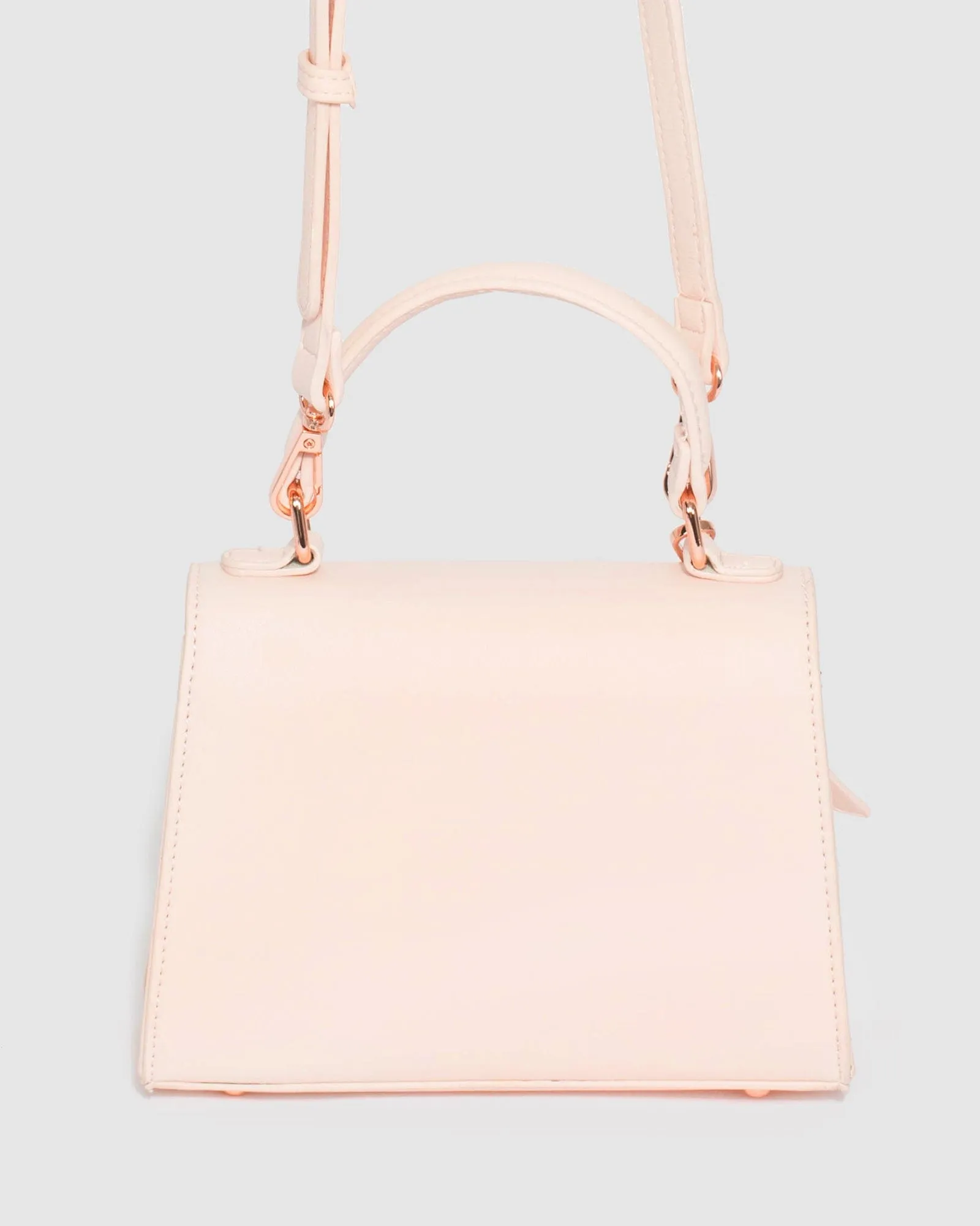 Pink Lareina Top Handle Bag