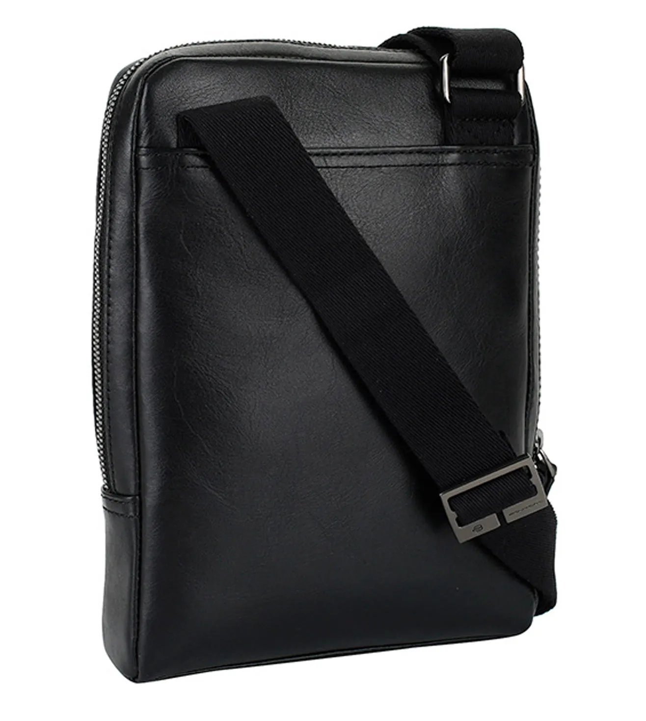 Piquadro Pan Men's Black Crossbody Bag