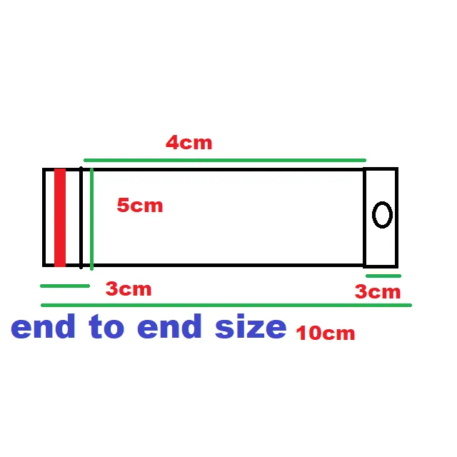 Polyprop Cellophane Selfseal Bags 5x10cm Punch Hanging Hole 100pack