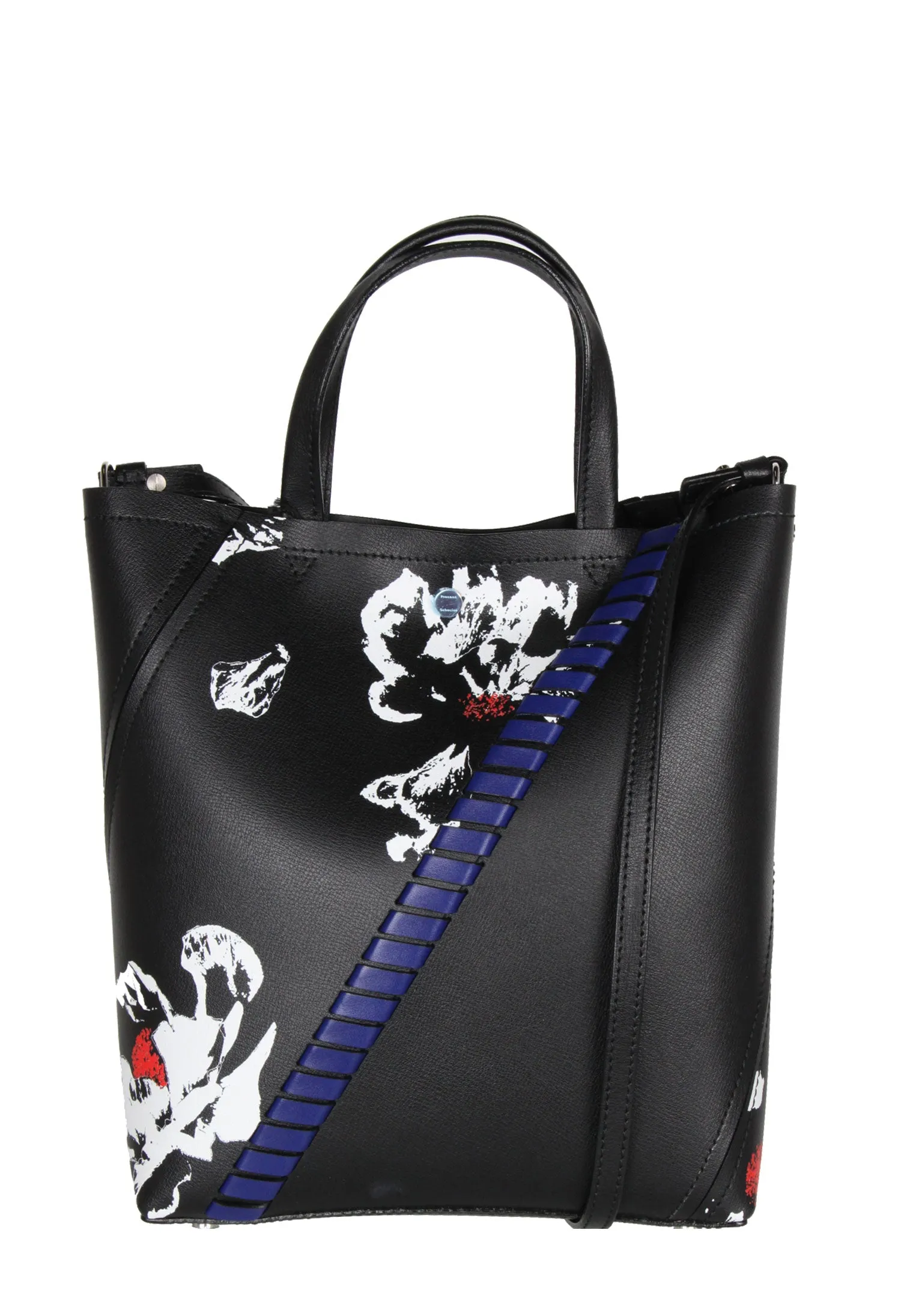 PS Hex Tote Floral Print, Black Mix