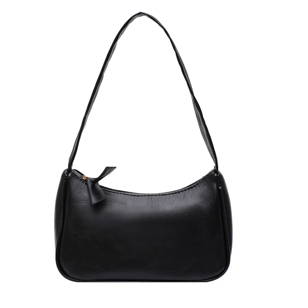 PU Leather Shoulder Underarm Bag