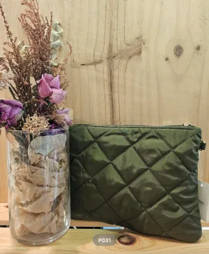 Quilted Shoulder Bag Green