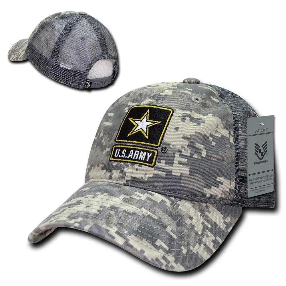 Rapid Dominance Law Enforcement Relaxed Trucker Cotton Low Crown Caps Hats