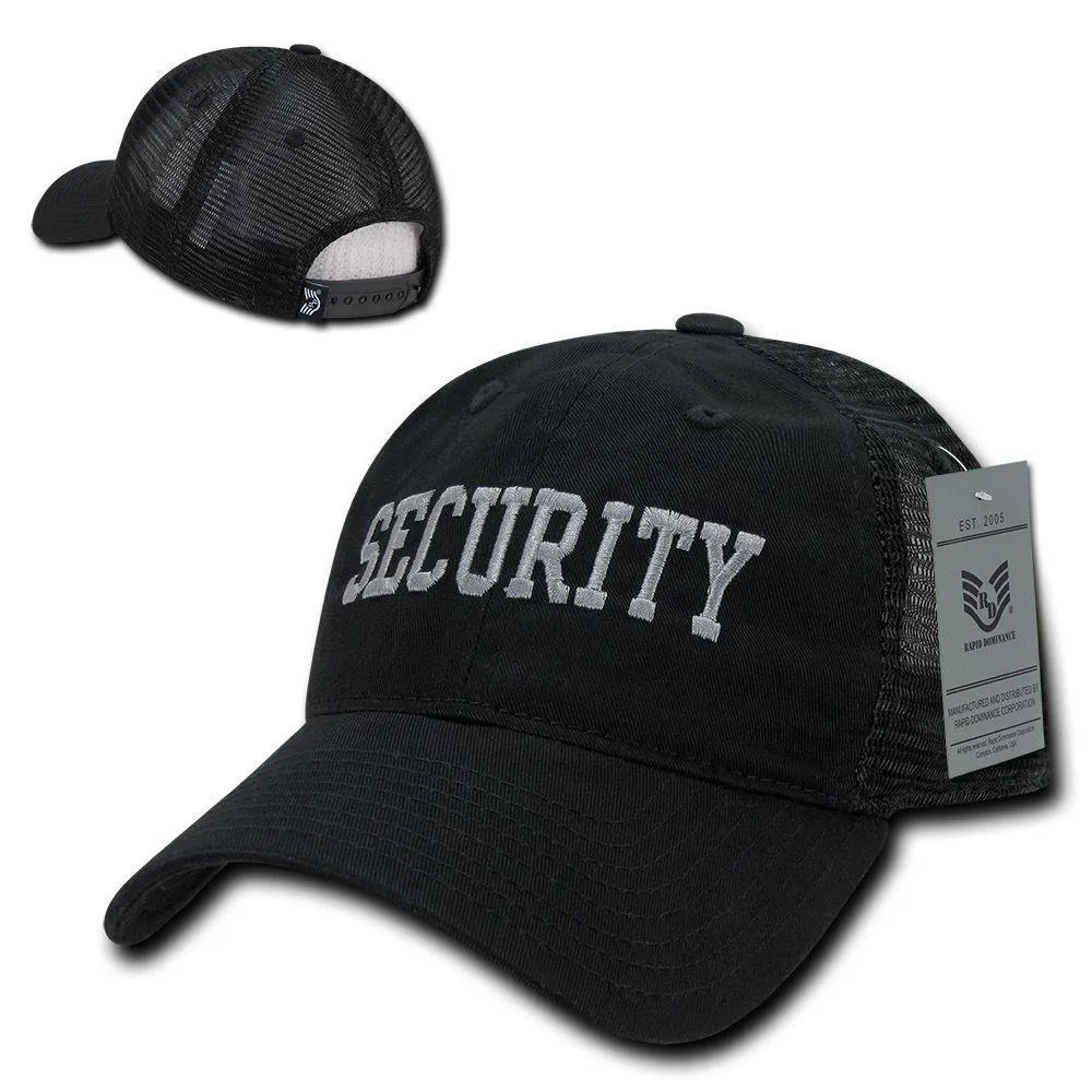 Rapid Dominance Law Enforcement Relaxed Trucker Cotton Low Crown Caps Hats