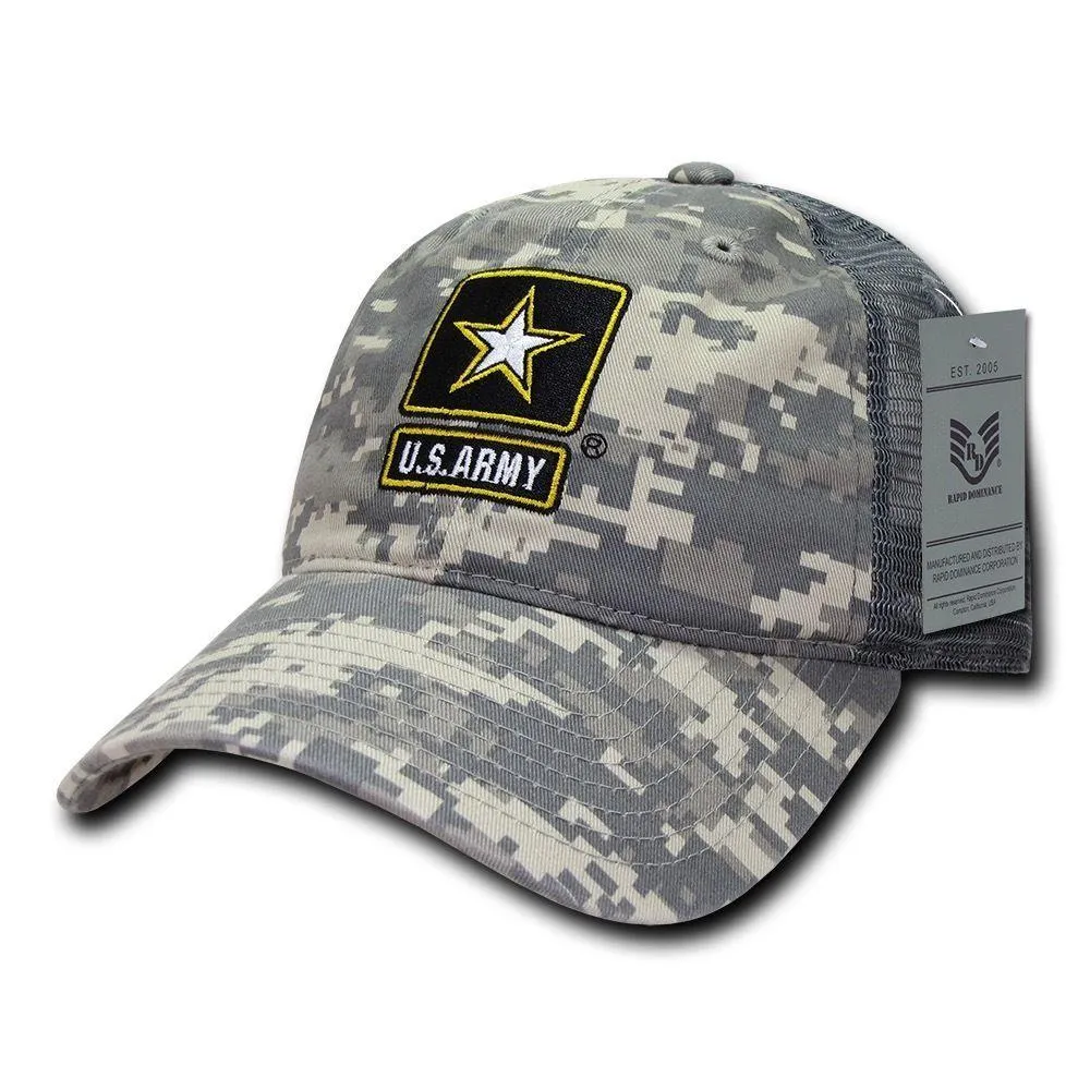 Rapid Dominance Law Enforcement Relaxed Trucker Cotton Low Crown Caps Hats