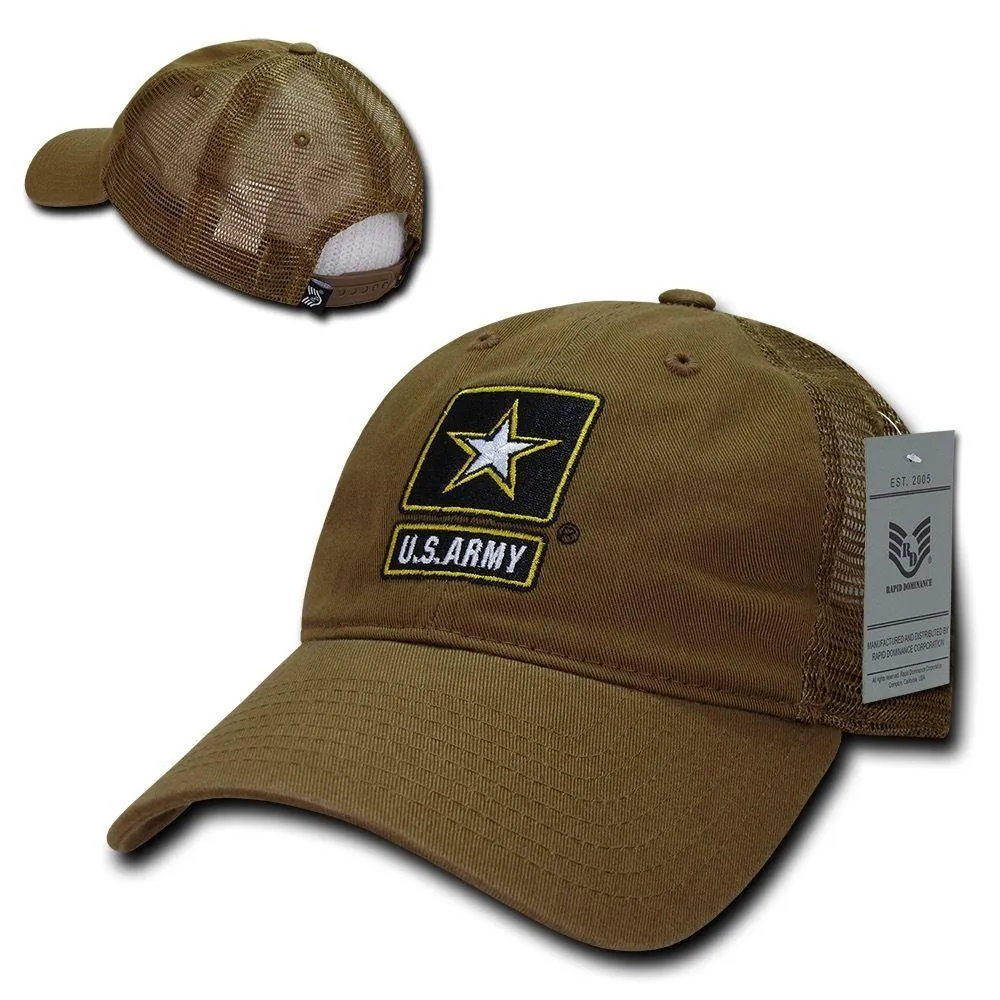 Rapid Dominance Law Enforcement Relaxed Trucker Cotton Low Crown Caps Hats