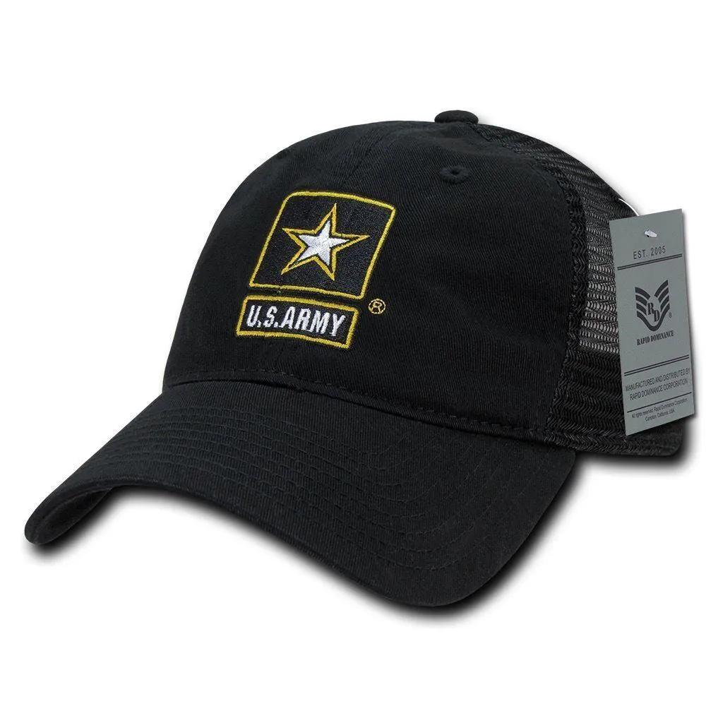 Rapid Dominance Law Enforcement Relaxed Trucker Cotton Low Crown Caps Hats